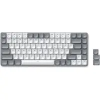 Satechi SM1, Tenkeyless (80–87%), Bekabeld en draadloos, USB + Bluetooth, Mechanische schakelaar, QWERTY-indeling, Zwart, Grijs