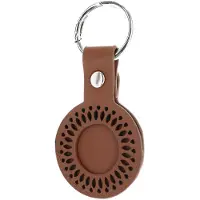 Golden Head Leren sleutelhanger Polo Schlüsselanhänger für AirTag 5113 Cognac bruine