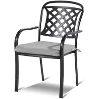 Hartman Tuinstoel Preston Dining Chair Riven Grey