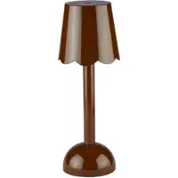 Addison Ross - Scallop Tafellamp LED - Chocolate - 28 cm
