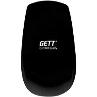 GETT GCQ siliconen muis scrollfunctie draadloze radio 2.4MHz IP65 desinfecteerbaar optische USB kleur wit (Draadloze), Muis, Zwart