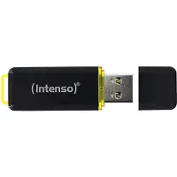 Intenso High Speed Line USB-stick 128 GB Zwart, Geel 3537491 USB-A 3.2 Gen 2