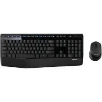 Logitech Mk345 (920-006483) Draadloos Toetsenbord + Muis Azerty Zwart