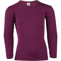 Engel - Kinder Unterhemd L/S - Merino-ondergoed 116, purper