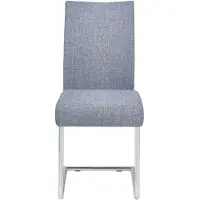 Idimex Schommelstoelen ALADINO, set van 4 - grijs