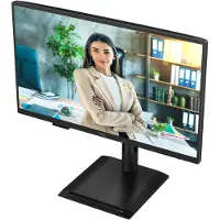 AOC U27B3M 27-inch UHD-monitor, luidsprekers, HDR10 (3840x2160, 4K, 60 Hz, 2x HDMI, DisplayPort) zwart