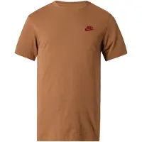 Nike Shirt 'CLUB' karamel / rood
