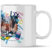 Ert Friends Coffee is Life Mok - Origineel 330 ml Keramiek