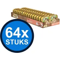 Stuzzy 64x - Kat Paté Zalm - Kattenvoer Natvoer - 100g