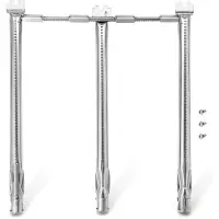 INF RVS branderkit compatibel met Weber Spirit en GS4 Spirit II 300-serie – 304 roestvrijstalen vervangingsbuis 45.7cm