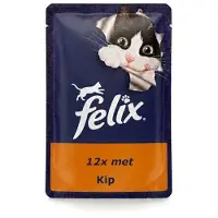 Felix Elke Dag Feest Senior 7+ Kip in Gelei - Monopack - 12x85g