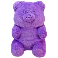 PMS Lila Glitzerbärchen Kuscheltier XXL - ca. 60 cm