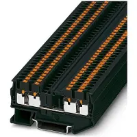 Phoenix Contact 3214424 Doorgangsklem 5.2 mm Spanveer Zwart 50 stuk(s)