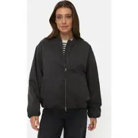 Camel active Gewatteerd bomberjack in oversized pasvorm - Maat womenswear-44 - Zwart