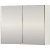 Proline SPK Xcellent Spiegelkast Dubbelzijdig 80x14x60 cm Mat Wit