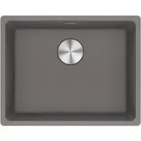 Franke Maris Inbouwspoelbak, Fragranit wasbak MRG 110-52, steingrijs, handbediening, vanaf 60 cm, artikelnummer 125.0683.