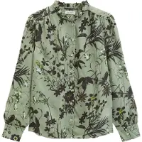 Marc O'Polo Blouse groen / donkergroen
