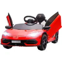 HOMCOM Elektrische kinderauto, kinderauto inclusief afstandsbediening