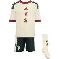 Adidas Trainingspak 'Manchester United 26/27' crème / bourgogne / zwart