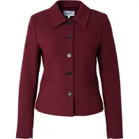 More & more Slim fit blazer met paspelzakken