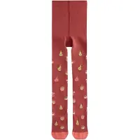 Next - Meisjes - 1 Legging met herfstmotief en veel katoen - Bruin