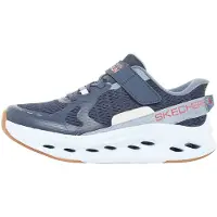 SKECHERS MAX CUSHIONING GLIDE-STEP Jongens Instappers - Donkerblauw / Rood / Blauw