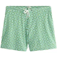 Next - Heren - Signature zwemshort met geometrische print - Groen
