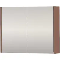 Proline SPK Xcellent Spiegelkast Dubbelzijdig 80x14x60 cm Beauty Blush