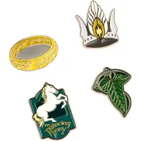 Grupo Erik Editores The Lord Of The Rings Set Van 4 Pinnen