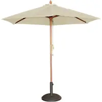 Bolero Parasol Bolero, rond, Ecru, 2,5 meter