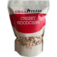 GrillTeam - Kersen rook snippers - 1700 ml - Cherry wood chips 500 gr