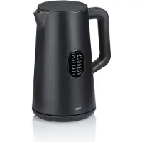 kela Santos waterkoker 1,5 l, zwart