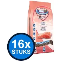 Renske 16x - Super Premium droog kat adult zalm 400gr - Kattenvoer - 400 g
