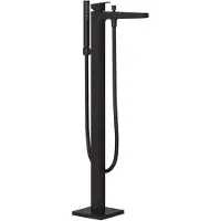 Kludi Decus - Badkraan voor vloermontage, met accessoires, mat zwart 545903975