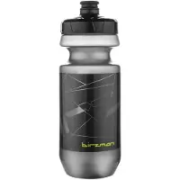 Birzman Waterfles 550 ml - groot volume mondstuk - zwart