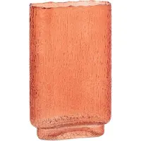J-Line vaas - glas - oranje - large