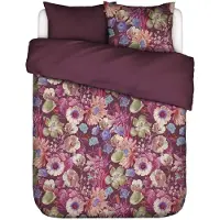 Essenza Violesta Dekbedovertrek Mauve wine - Lits-Jumeaux XL – 260x200/220 cm