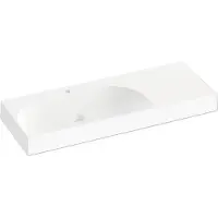 Ravak Wastafel voor kast Lite, gietmarmer, wit, 120 mm, model XJXP1212000