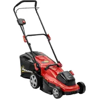 Outsunny elektrische grasmaaier, 800 W, met een maaibreedte van 40 cm en een opvangbak van 45 liter