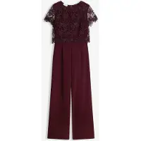 Bonprix Jumpsuit van zacht scuba met kant maat 34