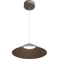 Masterlight Design hanglamp Ceppo cacao bruin Ø 45cm