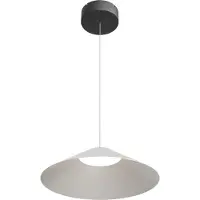 Masterlight Design hanglamp Ceppo zwart met nikkel Ø 45cm