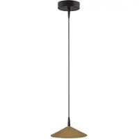 Masterlight Design hanglamp Ceppo zwart met goud Ø 18cm