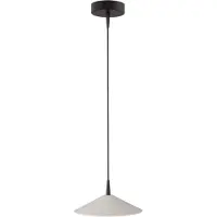 Masterlight Design hanglamp Ceppo zwart met wit Ø 22cm