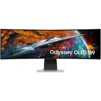 Samsung G95SC computer monitor 124,5 cm (49") 5120 x 1440 Pixels Dual QHD Zilver
