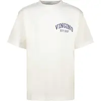Vingino Oversized T-shirt Icon-boxy-SS Jongen Wit 128