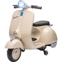 AIYAPLAY Elektrische motorfiets voor kinderen, 6V, met stabilisatorwielen