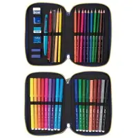 Milan Dubbele etui Tangled Monkeys 34 Onderdelen Blauw