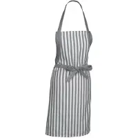 kela Schort Caja 55% katoen/45% bamboe grijs 80x67 cm