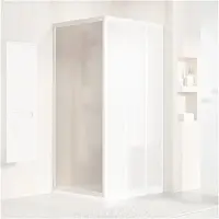 Ravak Douchewand voor douchedeur Supernova APSS-80, kleur: wit + Pearl, artikelnummer: 940401R211